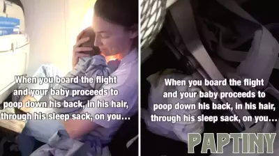 Parents Encounter Unforgettable In-Flight Challenge with Newborn